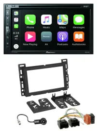 Автомагнитола Pioneer 2DIN DVD MP3 DAB Bluetooth USB для Opel GT (2007–2009)