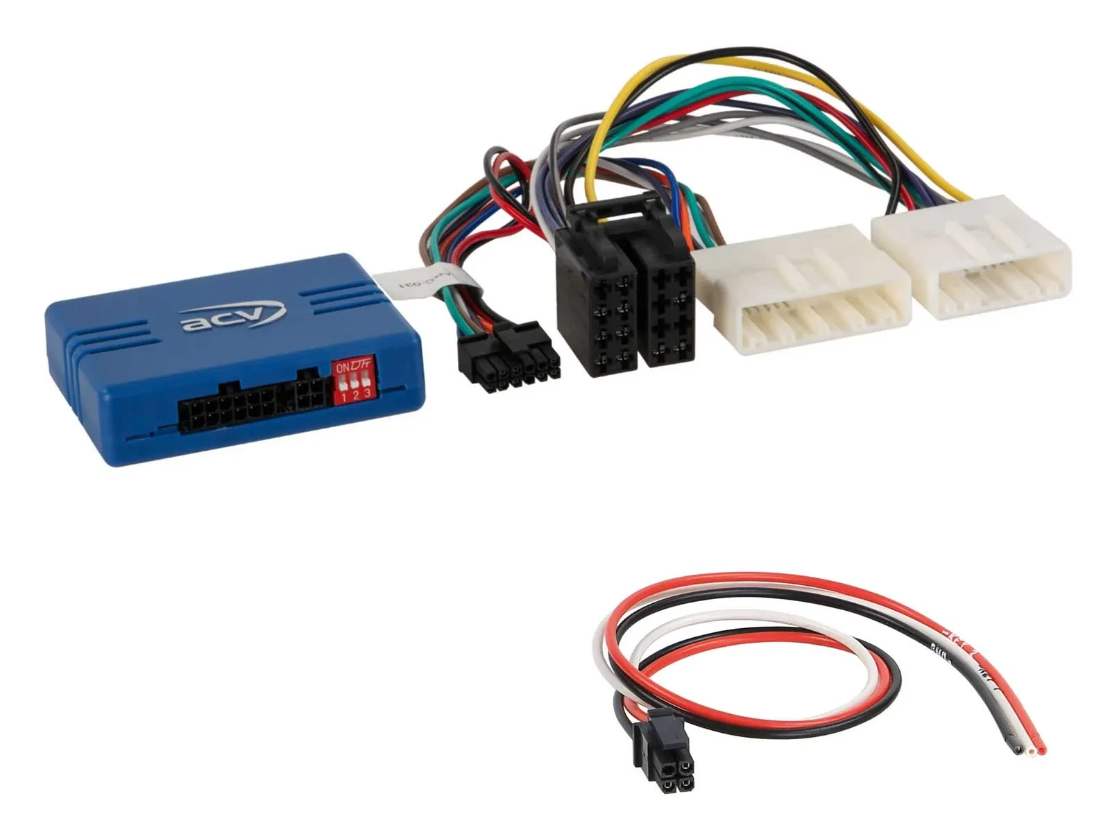 ACV Lenkradadapter für Dacia/ Fiat/ Nissan Opel Renault Smart China HU Blaupunkt