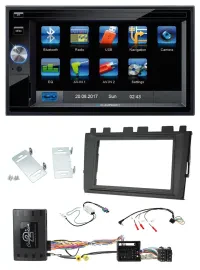 Blaupunkt Lenkrad USB Bluetooth TMC 2DIN Navigation für VW Polo ab 2018 MIB II I