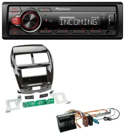 Автомагнитола для Citroen C4 Aircross/Mitsubishi ASX Pioneer Bluetooth, USB, DAB, MP3