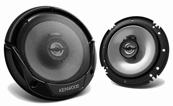 4) Kenwood KFC-1666S 6.5" KFC 2-Way Coaxial Car Audio Speakers