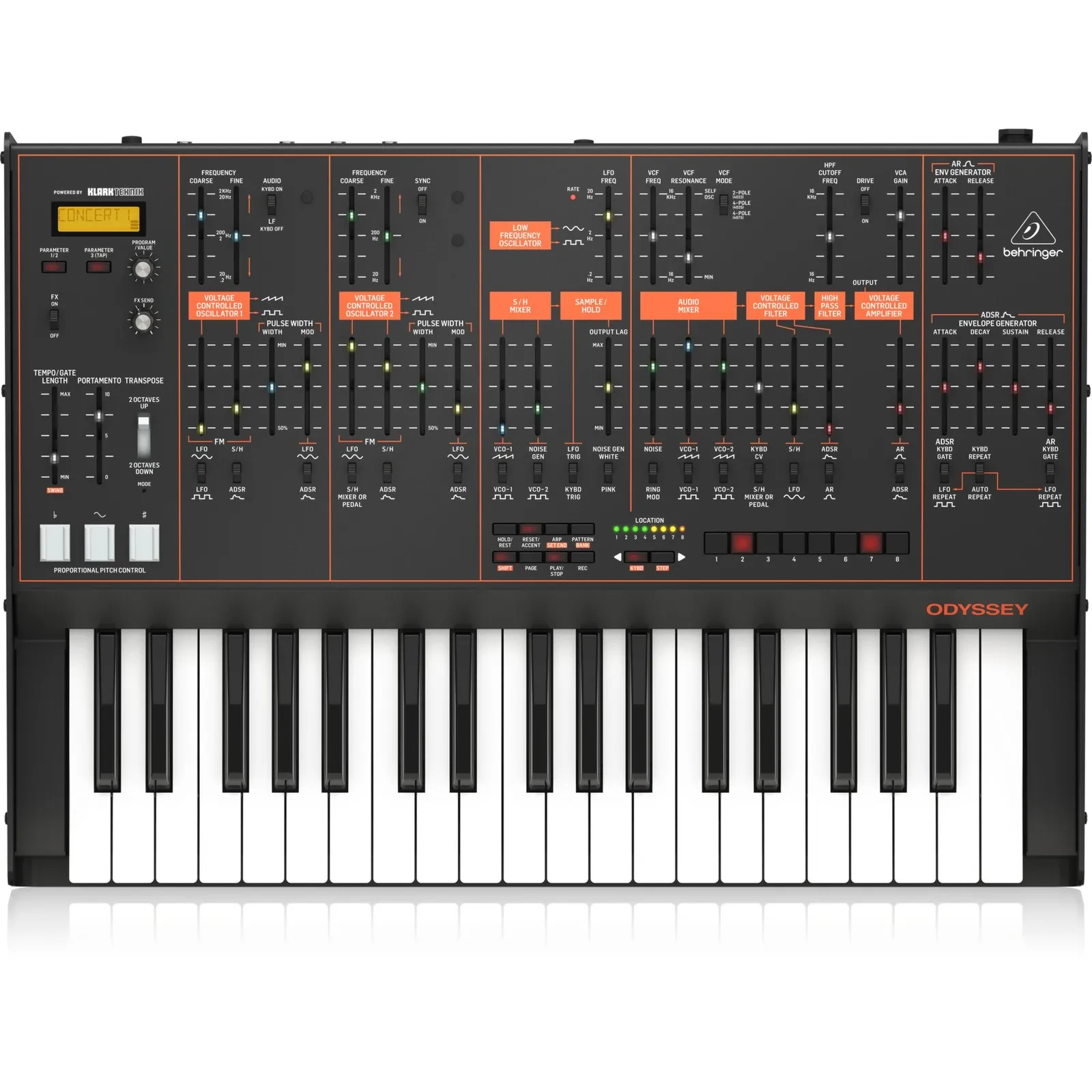Б/У синтезатор аналоговый Behringer Odyssey
