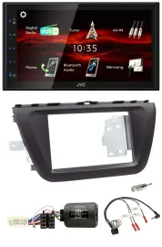Автомагнитола JVC 2DIN, DAB, USB, Bluetooth, для Suzuki SX4 (с 2013)