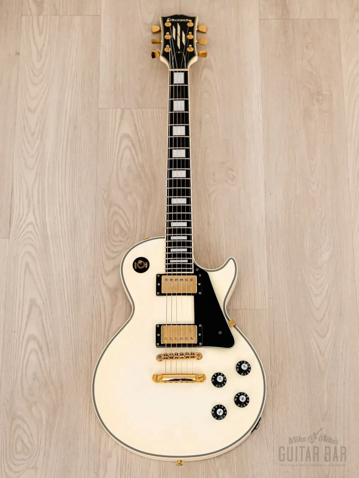 Электрогитара Edwards E-LP-92CD Custom HH Snow White w/gigbag Japan 2012