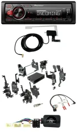 Автомагнитола для Toyota Yaris (2007–2012) Pioneer CD/MP3, DAB, USB, управление с руля