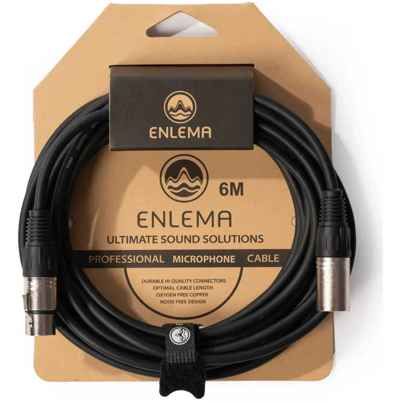 Микрофонный кабель ENLEMA X6 Standard Black 6 м