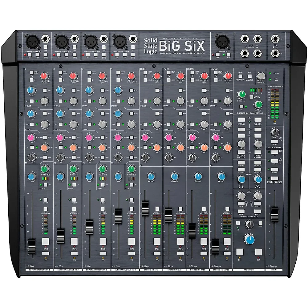 Б/У Аналоговый микшер Solid State Logic BiG SiX настольный, суммирующий, USB