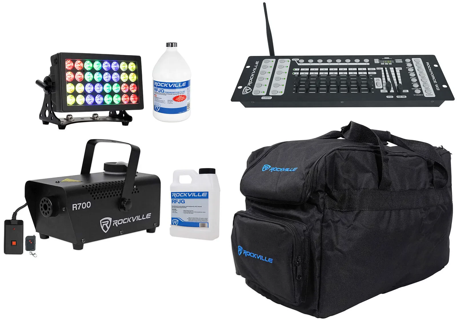 Комплект светового оборудования American DJ Encore LP32 IP+ROCKFORCE W4