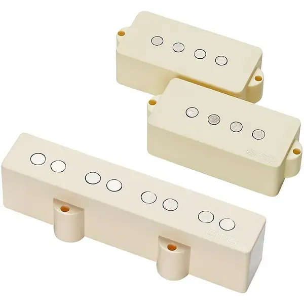 Комплект звукоснимателей для бас-гитары EMG GZR PJ HZ Set Geezer Butler Ivory