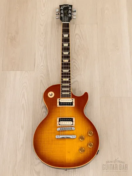 Электрогитара Gibson Les Paul Standard Plus HH Light Burst w/case USA 2008