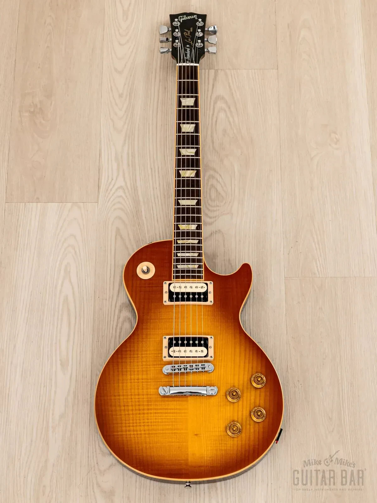 Электрогитара Gibson Les Paul Standard Plus HH Light Burst w/case USA 2008