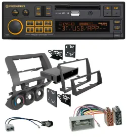 Автомагнитола для Honda Fit 2006–2007 (US) Pioneer DAB, MP3, USB, Bluetooth