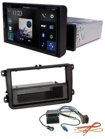 Pioneer DAB MP3 Bluetooth USB Autoradio für VW Amarok, Beetle, EOS (ab 06)