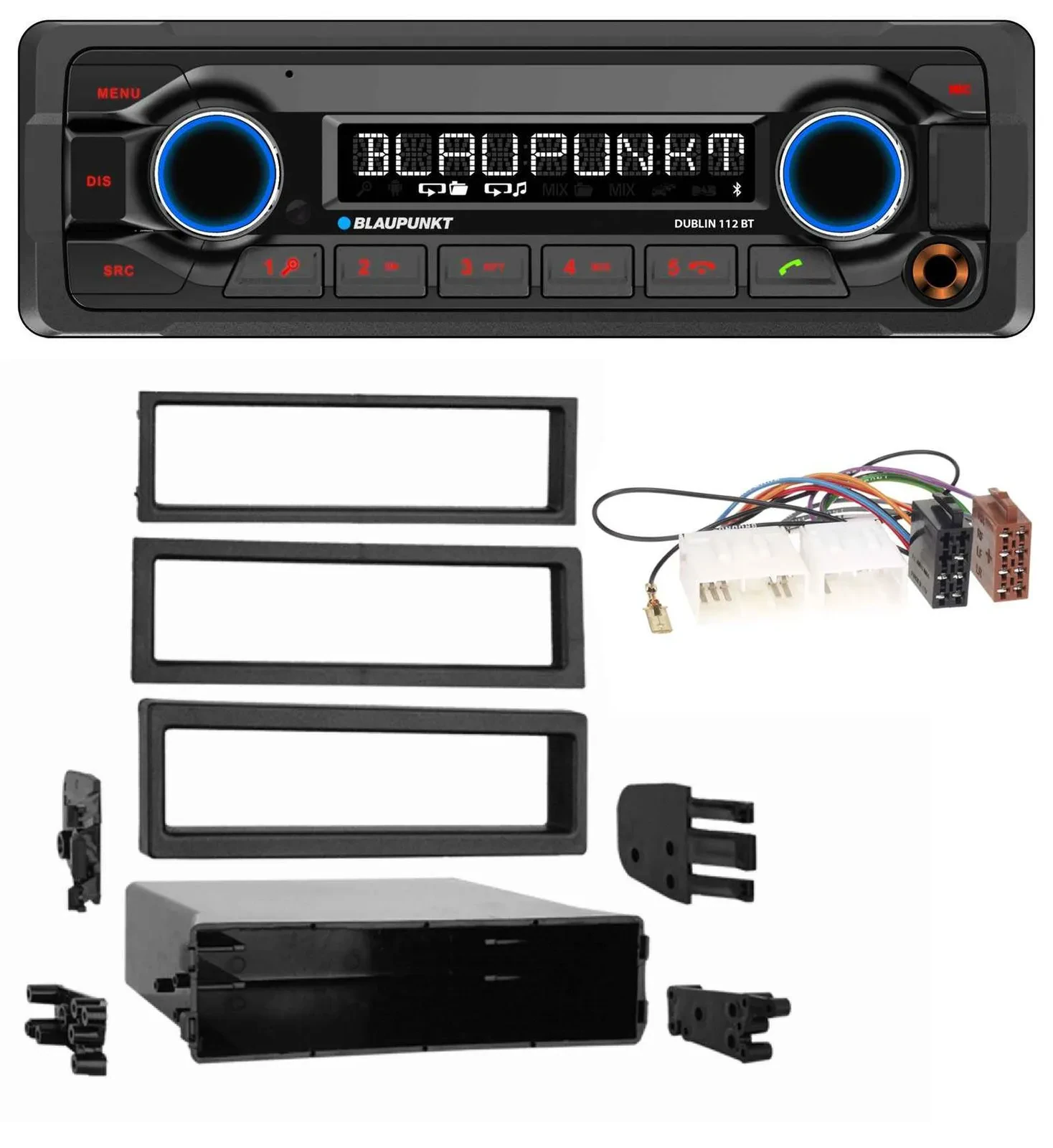 Blaupunkt MP3 Bluetooth USB AUX Autoradio für Mazda 929 (1973-1995)