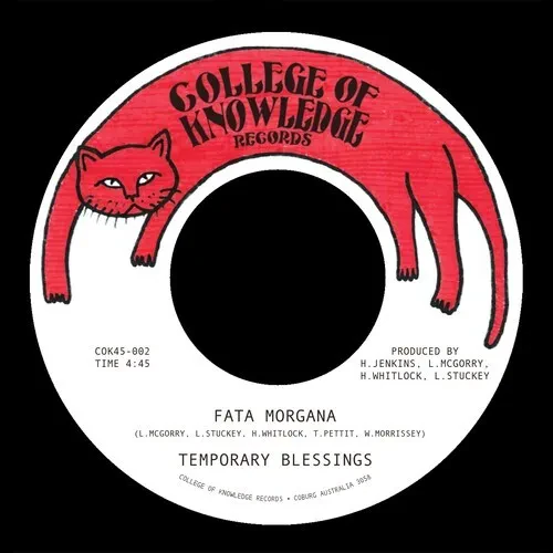 Виниловая пластинка Temporary Blessings - Fata Morgana B/W Silence Leaves an Open Wound [New 7" Viny