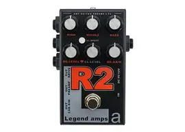 Педаль эффектов для электрогитары AMT R2 LA2 Guitar Preamp/Distortion Pedal