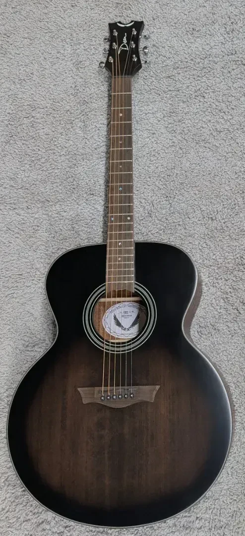 Dean St. Augustine Jumbo Acoustic-Electric Guitar, Vintage Burst # SA JUMBO E VB