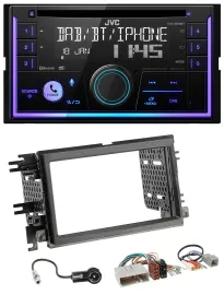JVC MP3 USB 2DIN DAB Bluetooth CD Autoradio für Ford Mustang F 150 04-09