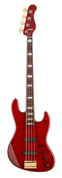 Бас-гитара Sadowsky MasterBuilt Standard JJ Bass Limited Edition 2023 Red Transparent High Polish