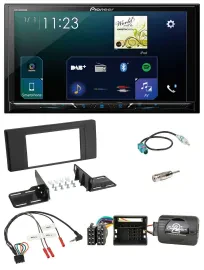 Автомагнитола для Land Rover Range Rover Vogue Pioneer 2DIN, Bluetooth, USB, DAB