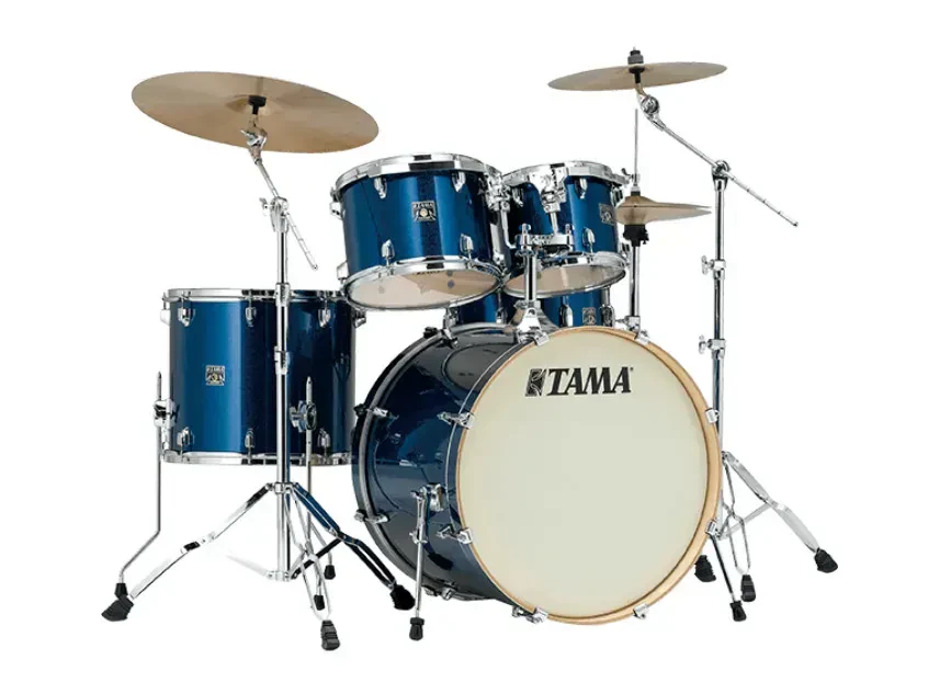 Б/У Ударная установка TAMA Superstar Classic CK52KS 22"/10"/12"/16"/14", клён, Indigo Sparkle (набор, 5 шт., с малым барабаном)