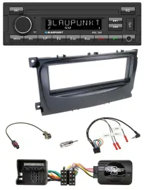Автомагнитола для Ford Focus, C-Max, Galaxy (с 2007) Blaupunkt USB, DAB, Bluetooth, управление с кнопок на руле