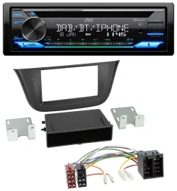 Автомагнитола для Iveco Daily (с 2014) JVC Bluetooth, MP3, USB, DAB, CD