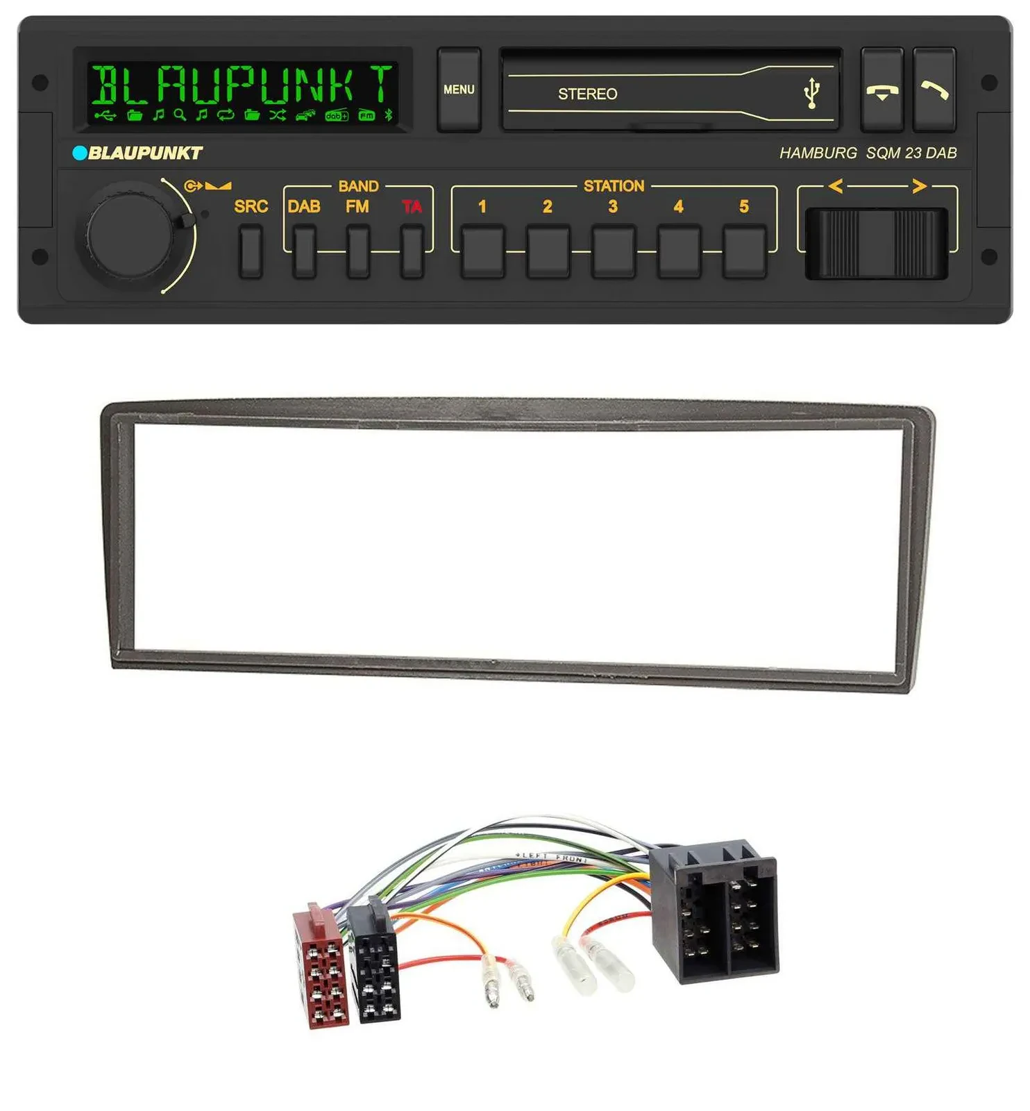 Blaupunkt USB DAB Bluetooth MP3 Autoradio für Alfa Romeo GTV (ab 2004)