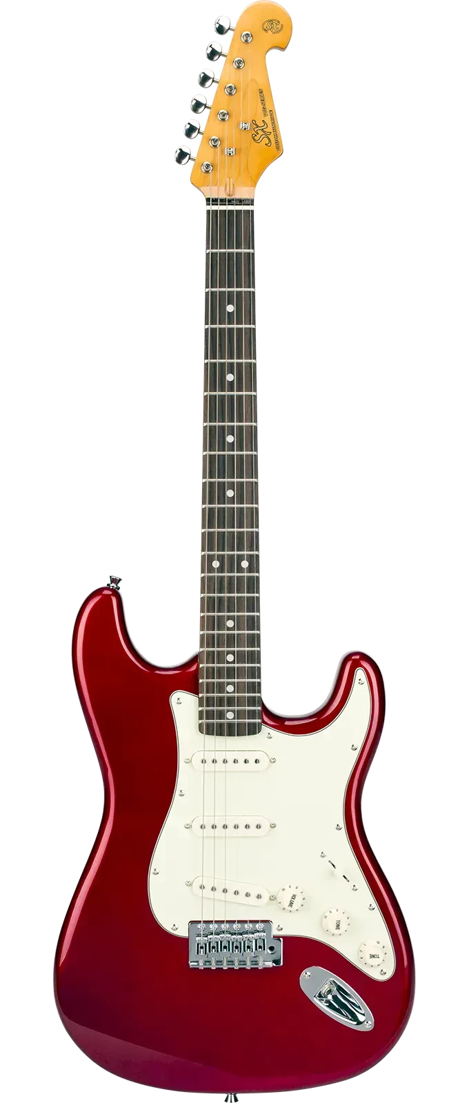 Электрогитара SX SST62+/CAR Candy Apple Red
