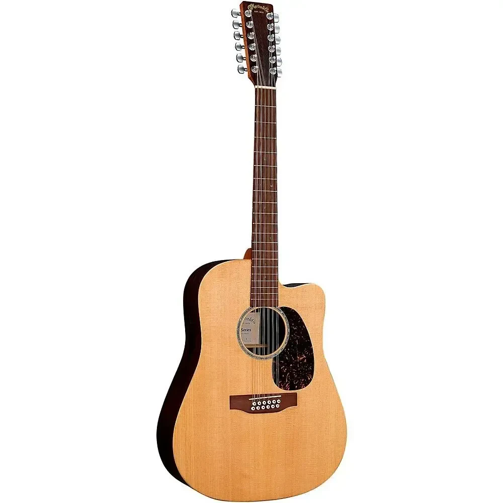 Электроакустическая гитара Martin DC-X2E X-Series Dreadnought Natural с чехлом