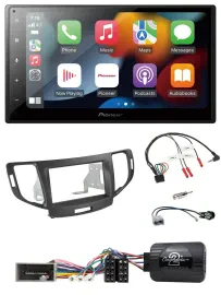 Pioneer DAB Bluetooth 2DIN USB Lenkrad Autoradio für Honda Accord 2008-2015 anth