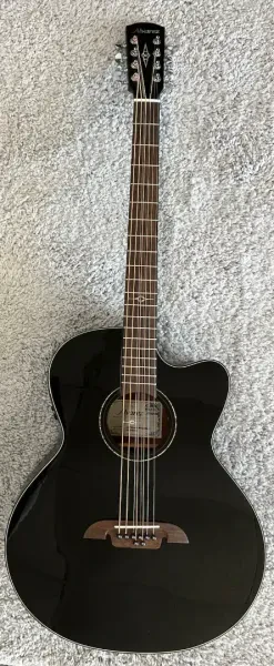 Электроакустическая гитара Alvarez ABT60ce Artist Baritone Black