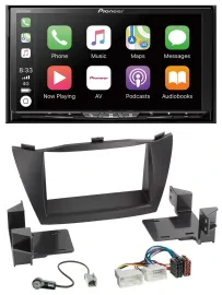 Pioneer 2DIN MP3 USB DAB DVD Bluetooth Autoradio für Hyundai ix35 (2010-2013)