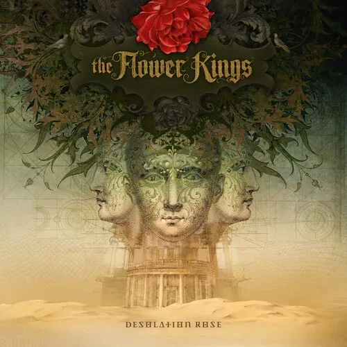 Виниловая пластинка The Flower Kings - Desolation Rose [New Vinyl LP] Black, Clear Vinyl, Red
