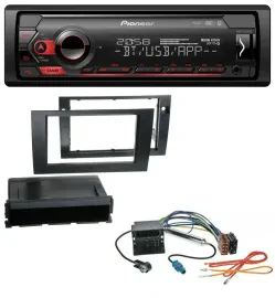 Pioneer MP3 USB DAB Bluetooth Autoradio für Audi A4 01-08 B6 B7 Symphony Quadloc