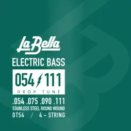 Струны для бас-гитары La Bella Drop Tune DT54 54-111
