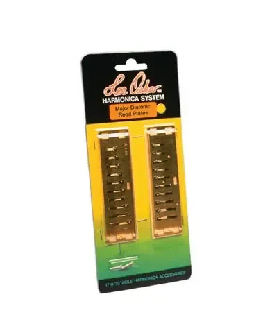 Пластины с язычками для губной гармошки Lee Oskar 1910RP Db Major
