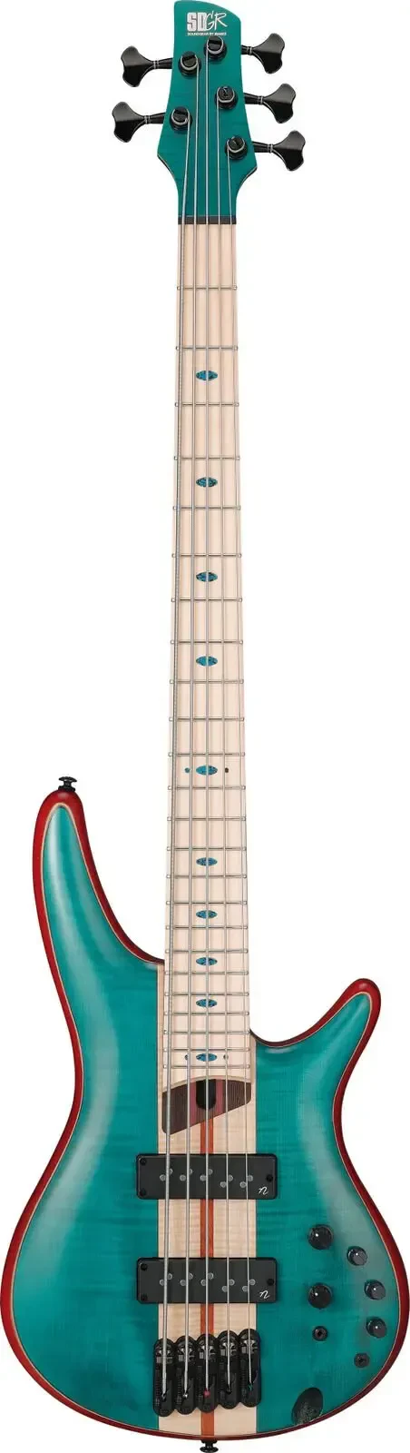 Бас-гитара Ibanez SR1425B-CGL Caribbean Green Low Gloss с чехлом