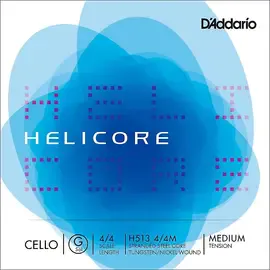 Струна для виолончели D'Addario Helicore Series Cello G String 4/4 Size Medium