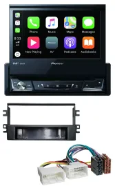 Pioneer DVD Bluetooth DAB USB MP3 Autoradio für Kia Carens (ab 2007)