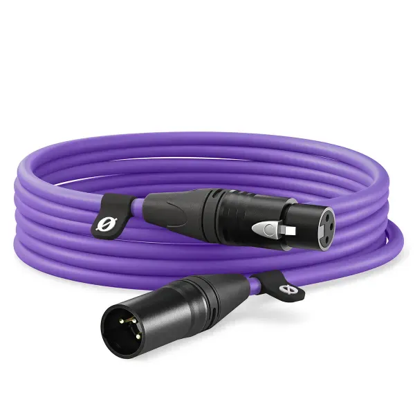 Микрофонный кабель Rode XLR6M-PU Premium Purple 6 м