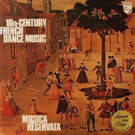 Виниловая пластинка MUSICA RESERVATA – 16th-Century French Dance Music Б/У