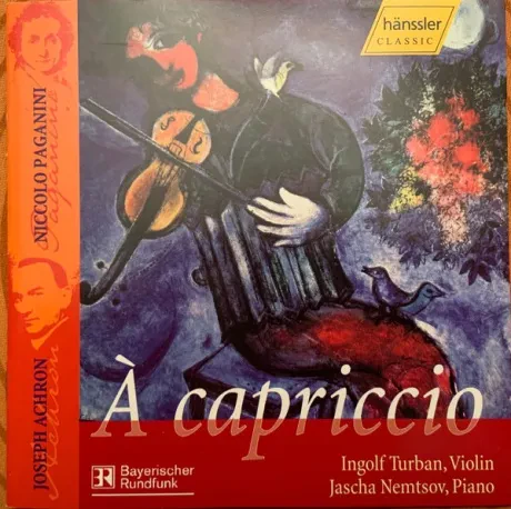 JOSEPH ACHRON / INGOLF TURBAN / JASCHA NEMTSOV - Paganini: A Capriccio (CD)