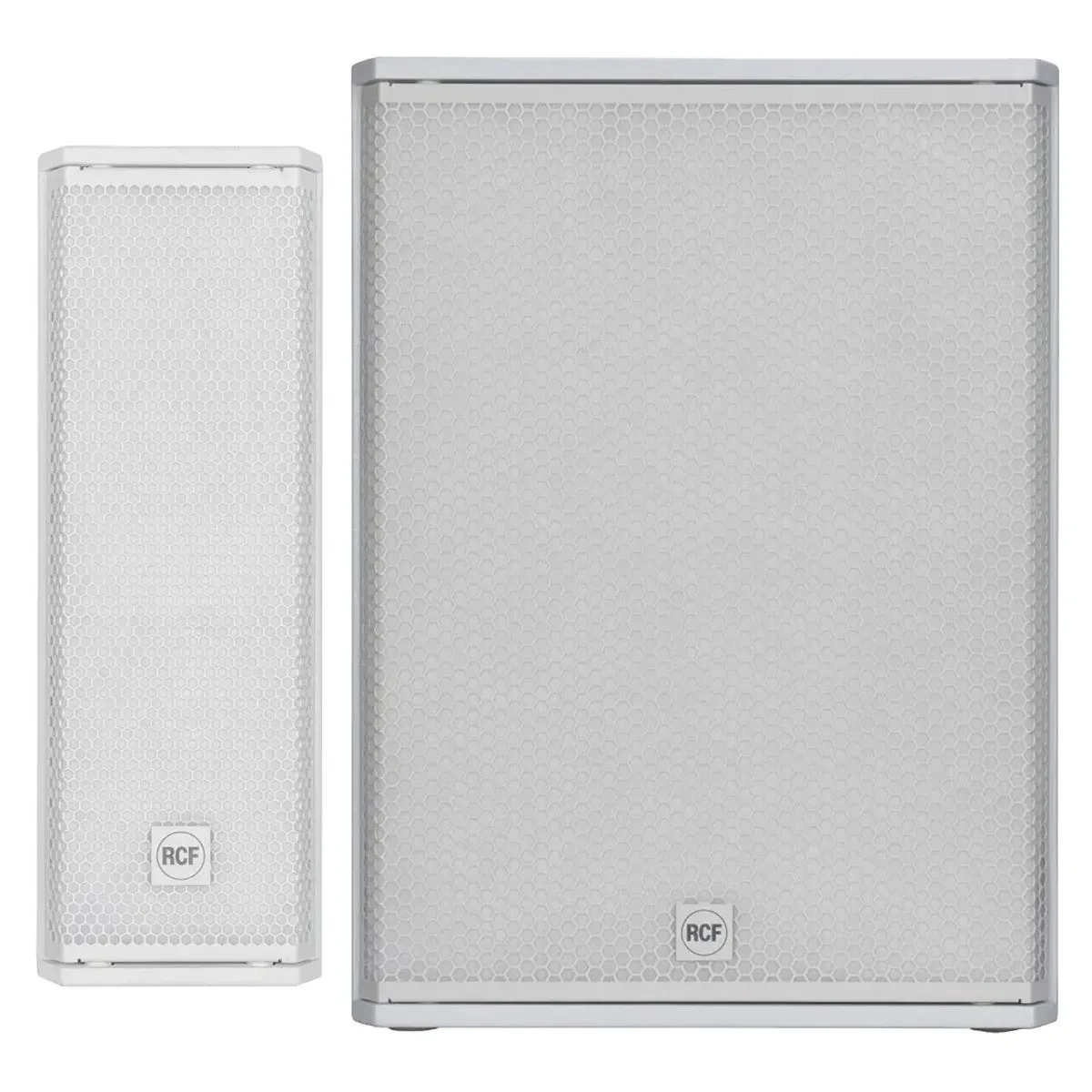 Активная акустическая система RCF NXL14-A-W+SUB18-AX-W колонная, 18", белый (набор)