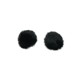 Hollyland Furry Windshield for LARK M2 Transmitter, Black, Pair #HL-WS05