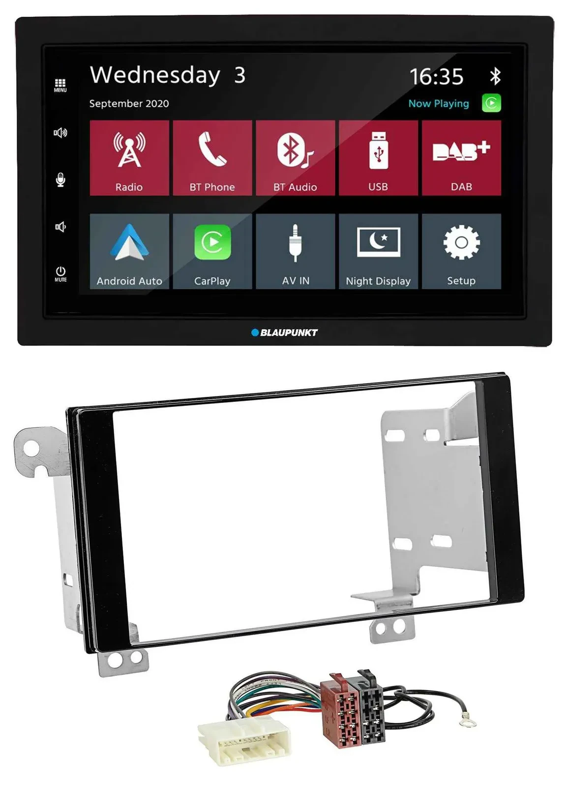 Blaupunkt DAB Bluetooth USB MP3 2DIN Autoradio für Subaru Forester Impreza XV ab