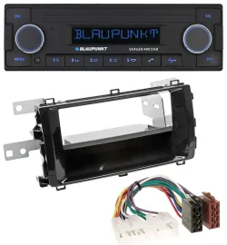 Blaupunkt DAB USB Bluetooth MP3 Autoradio für Toyota Auris (ab 2013) schwarz
