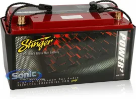 Stinger SPP1700 SPP Series 1700 Amp AGM Dry Cell Battery w/ Protective Case
