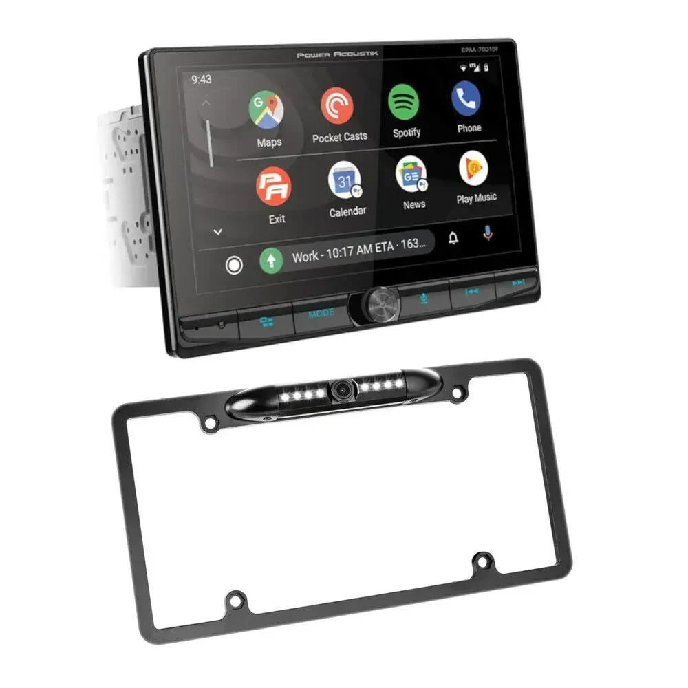 Автомагнитола Power Acoustik CPAA-70D10M 10.6" сенсорный экран, с камерой номерного знака