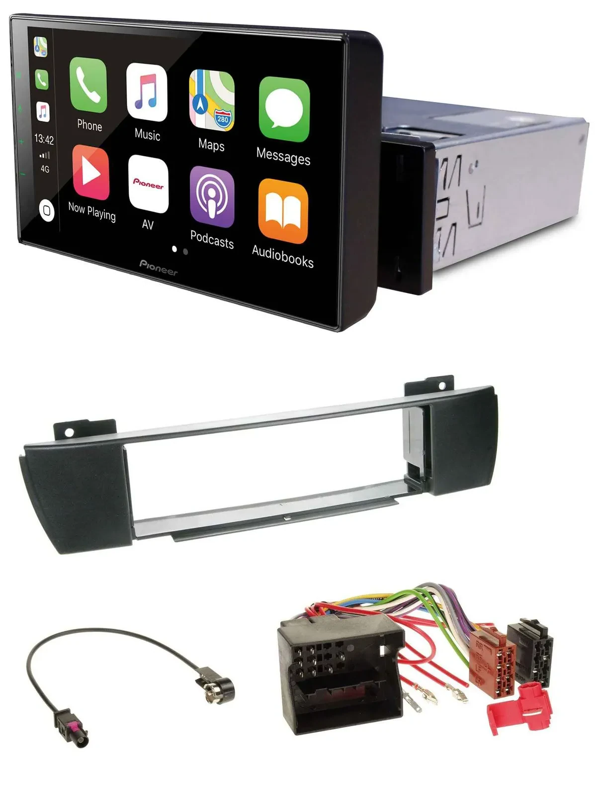 Pioneer Bluetooth MP3 DAB USB Autoradio für BMW X3 (bis 2007)